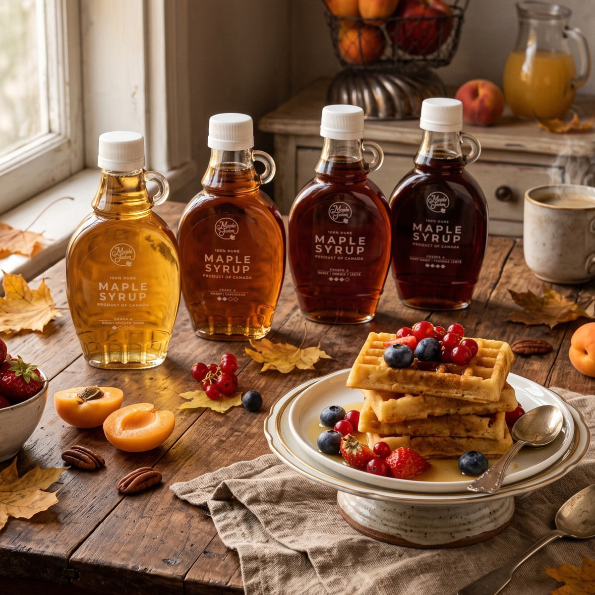 Pure maple syrup - Tasting pack 4x189ml