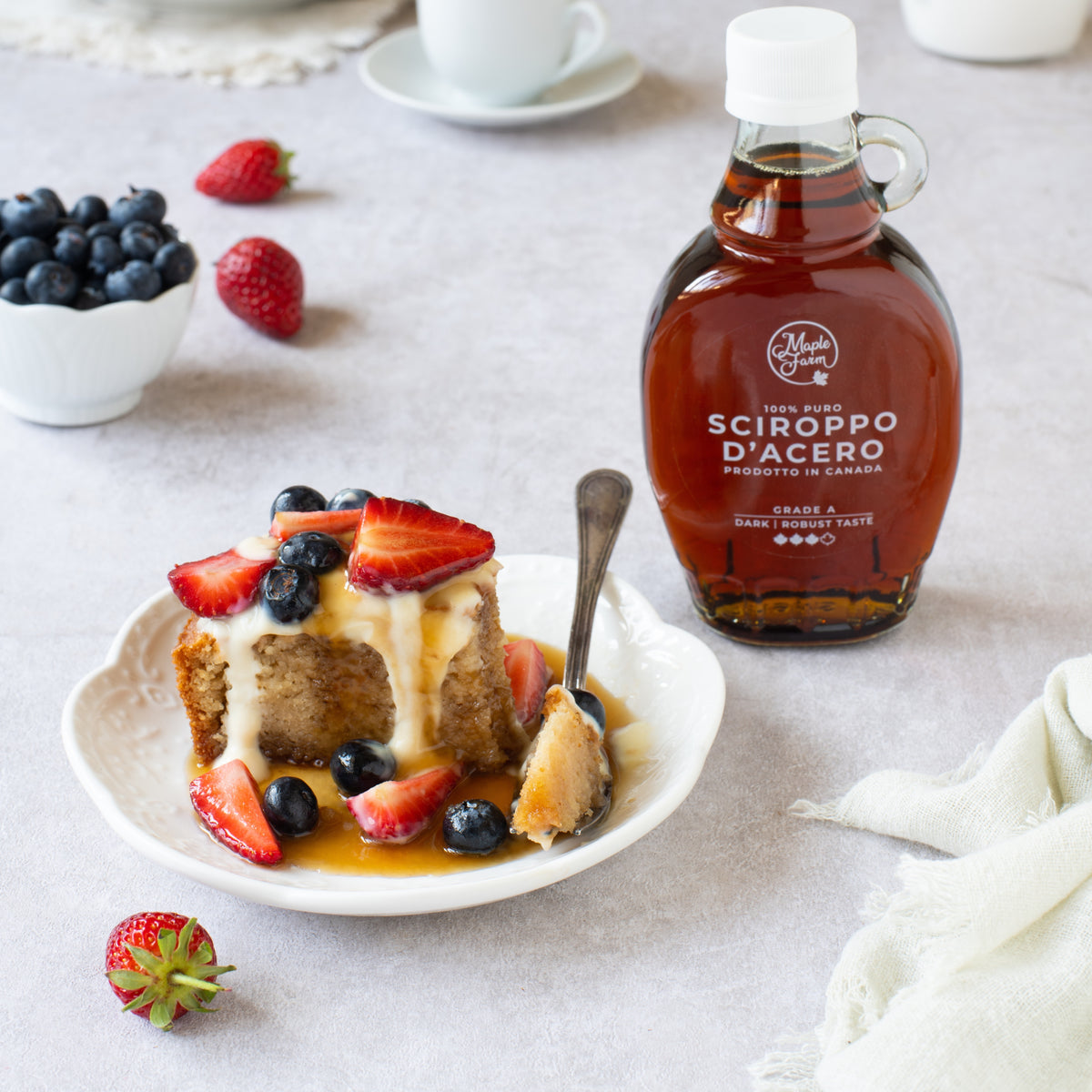 Pure Maple Syrup – Dark - 189ml Bottle
