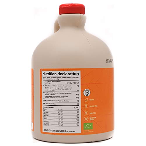 Pure Organic Maple Syrup – Dark - 1.89L Jug