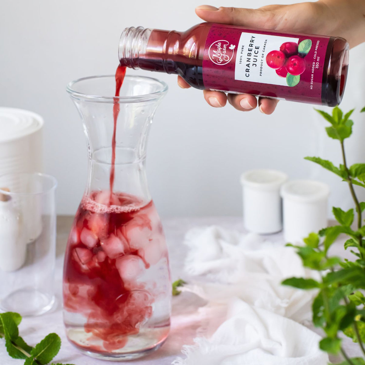 MapleFarm puro succo di mirtilli rossi - rimedio naturale contro la cistite