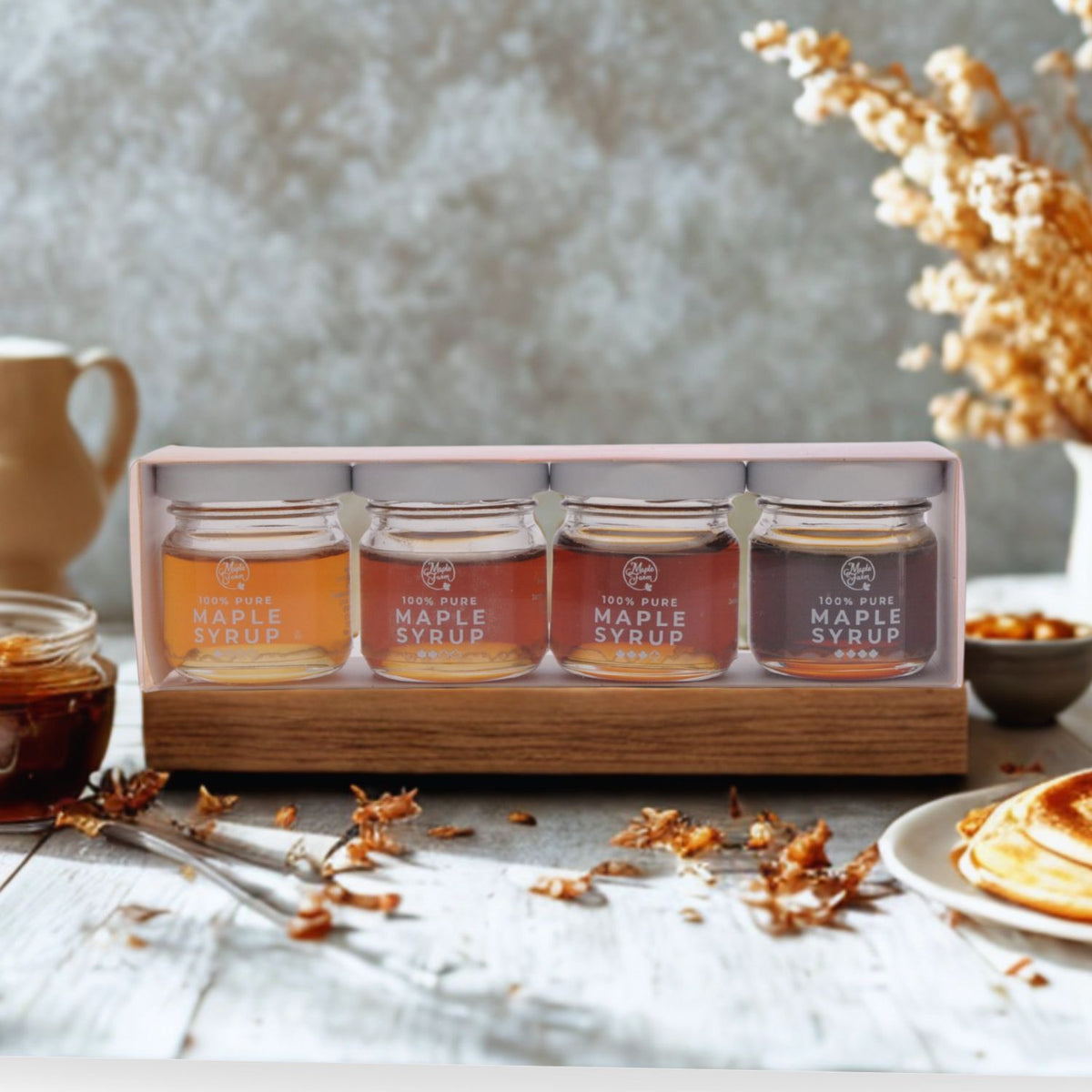 Pure maple syrup - Tasting box 4x30g