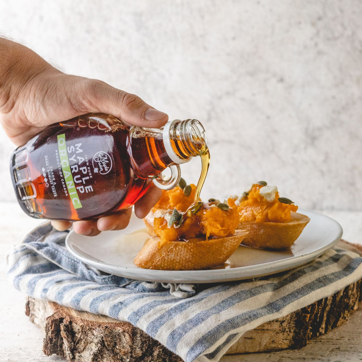 MapleFarm sciroppo d'acero dark biologico preparazioni salate