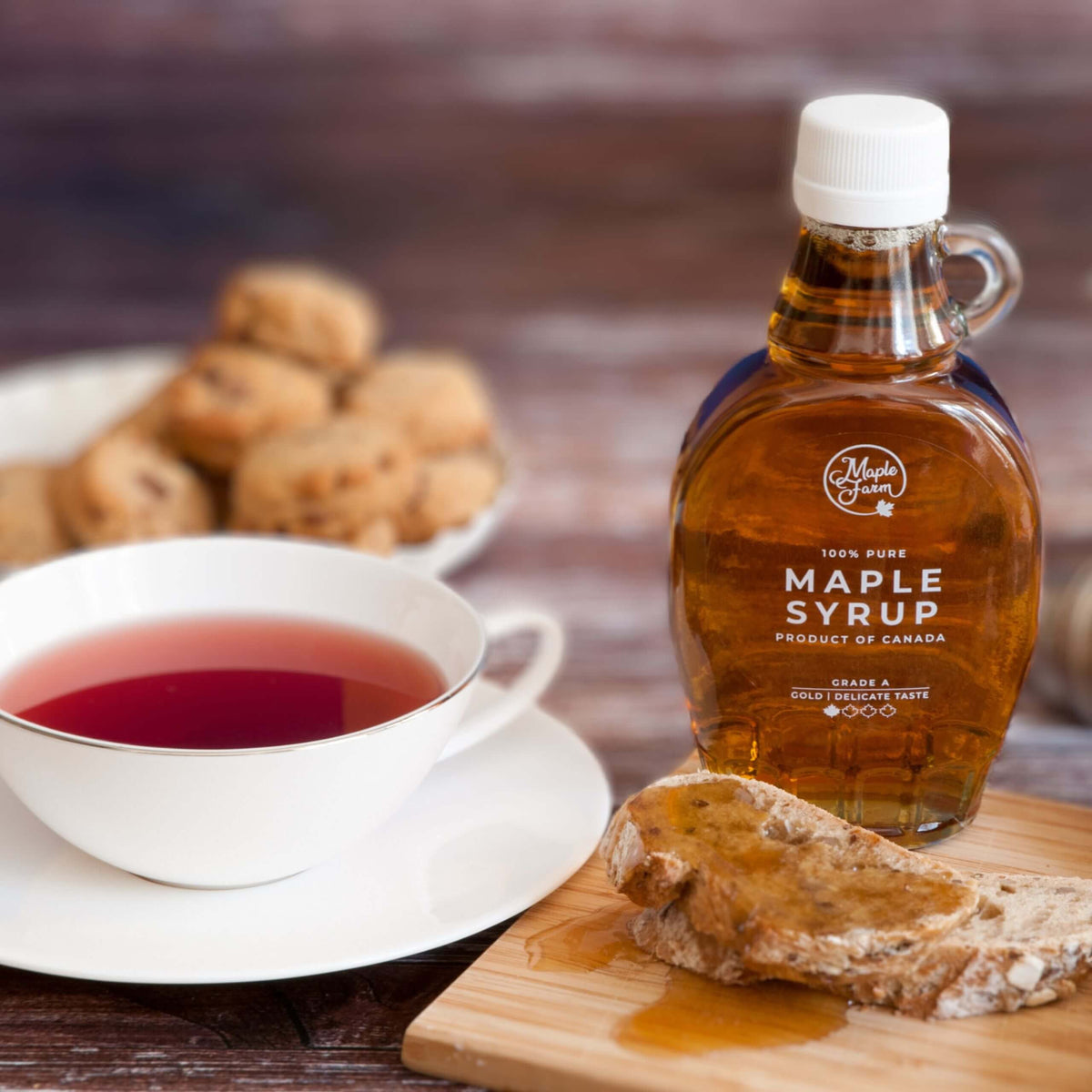 Pure Maple Syrup – Gold, Delicate Taste - 189ml bottle