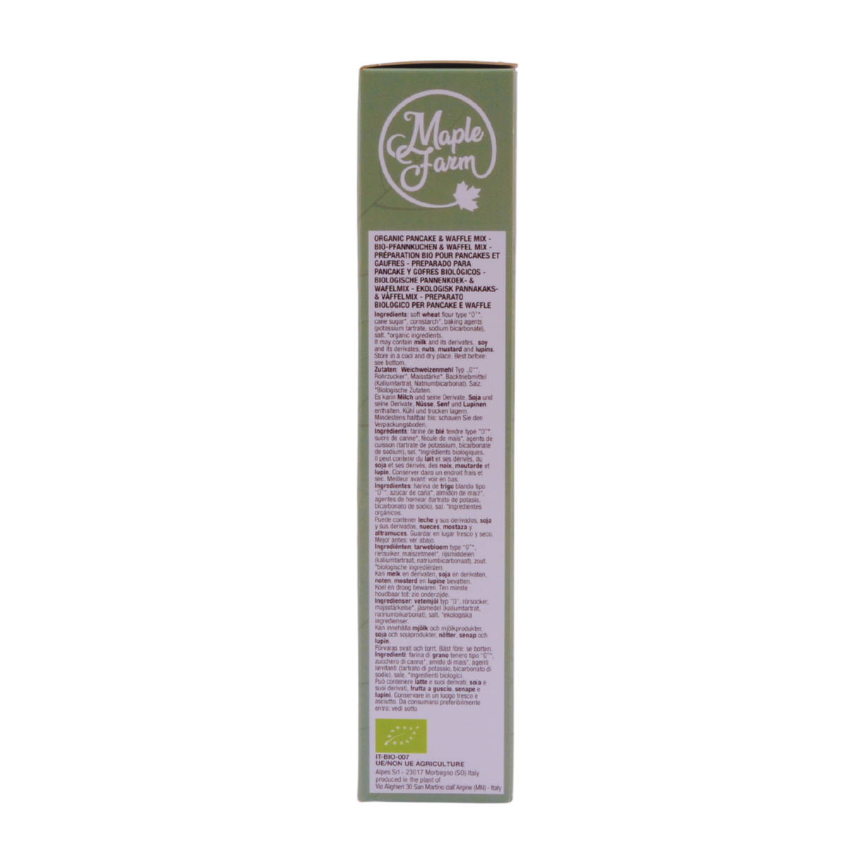 Organic Pancake & Waffle Mix - 250g box
