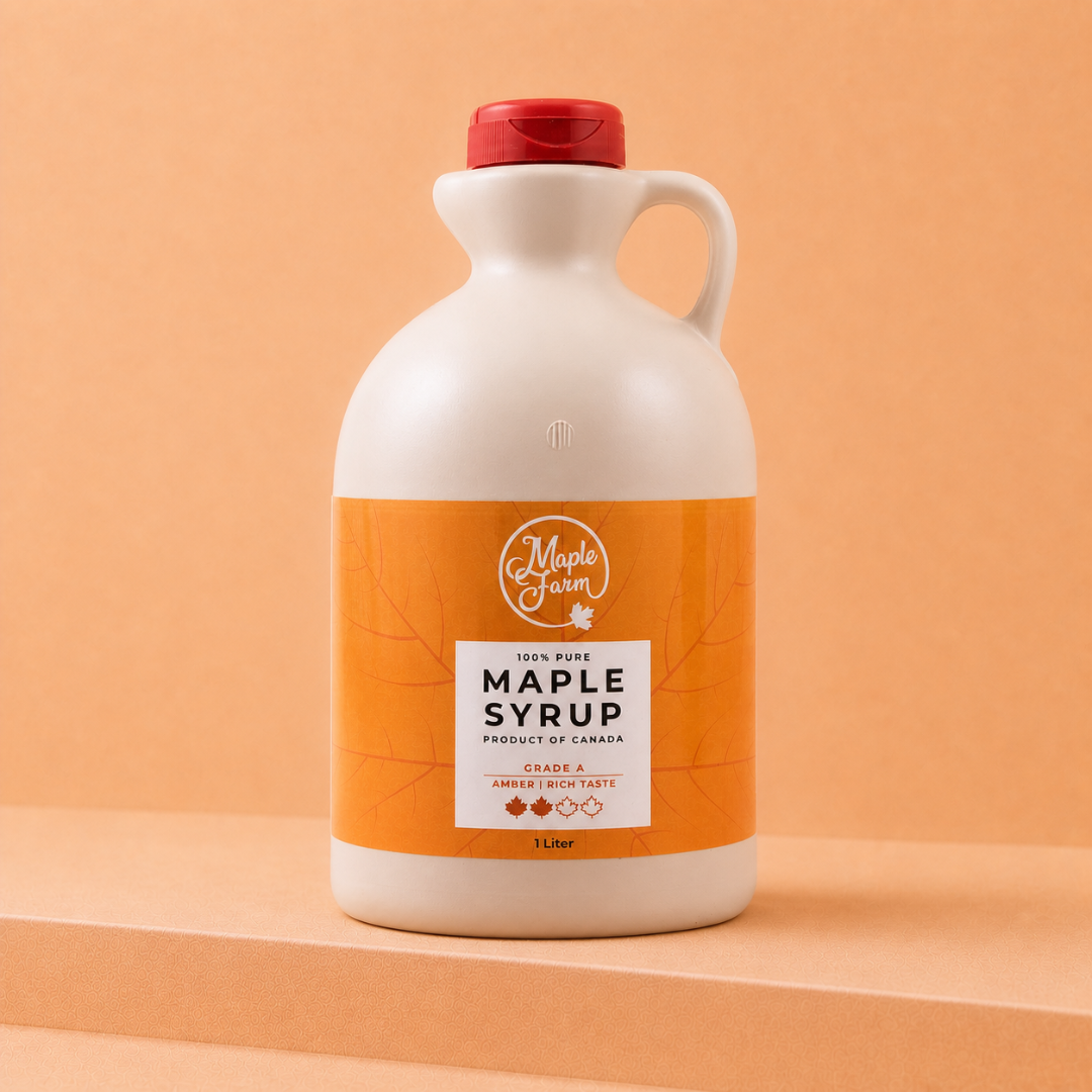 Pure Maple Syrup - Amber - 1L Jug