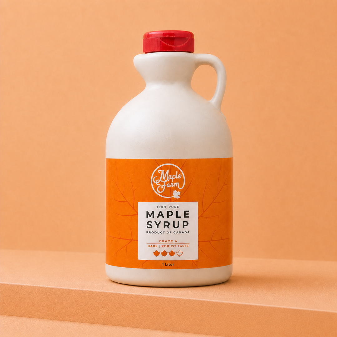 Pure Maple Syrup – Dark – 1L Jug