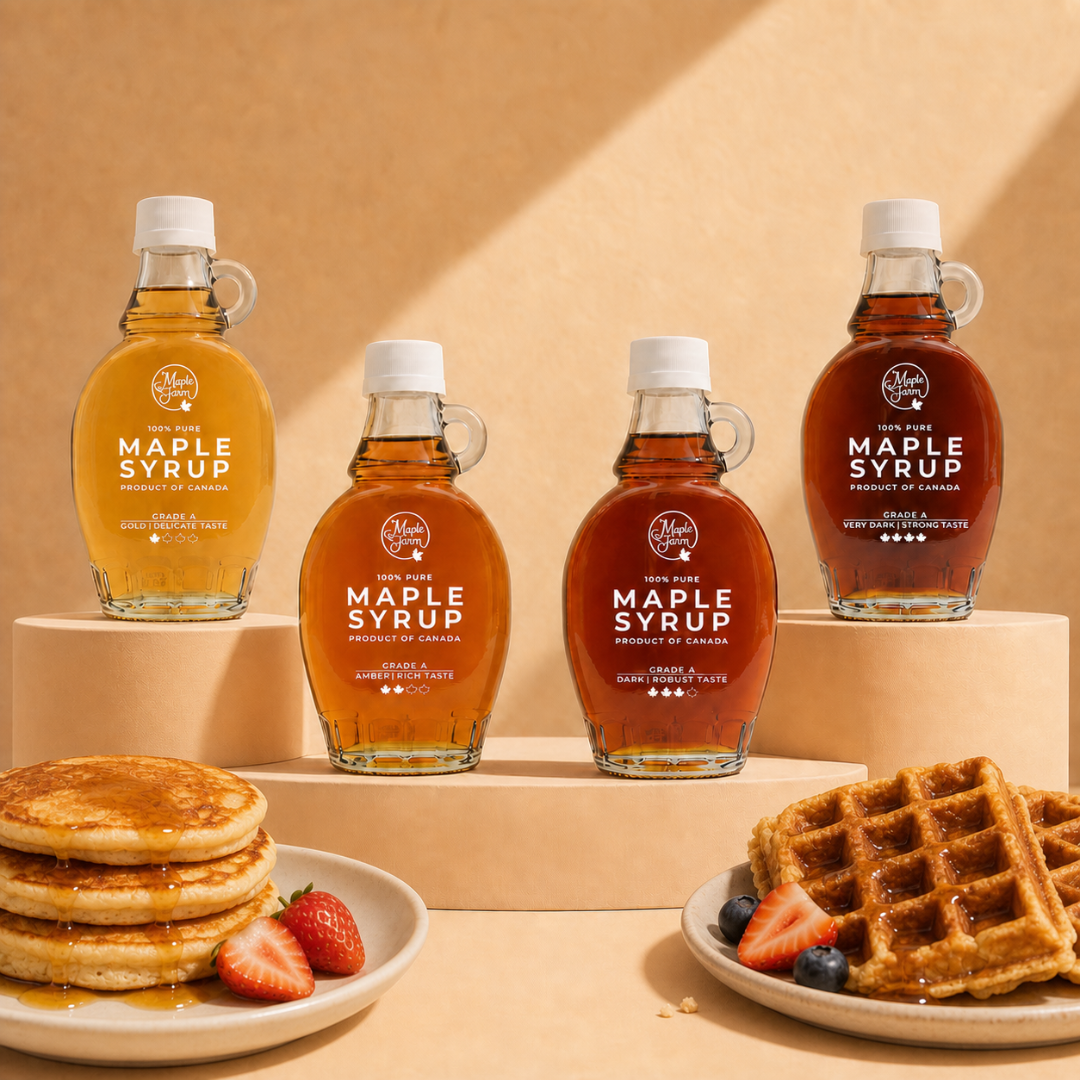 Pure maple syrup - Tasting pack 4x189ml