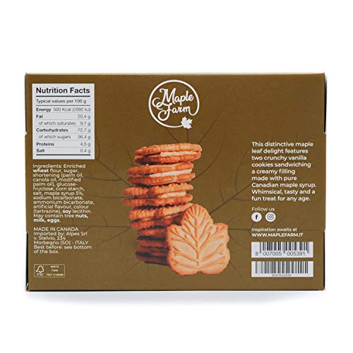 Maple Cookies - Box 325g