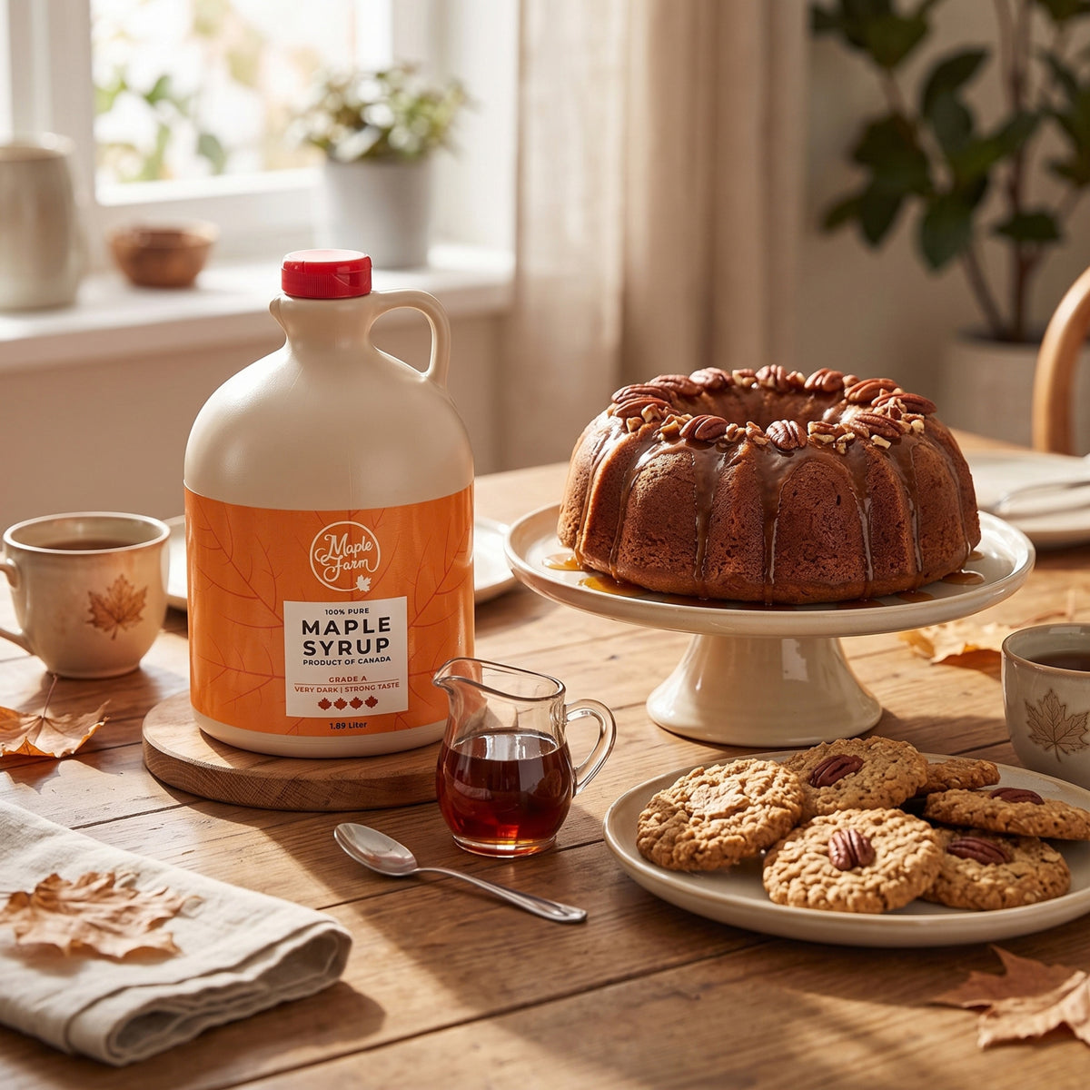Pure Maple Syrup – Very Dark – 1.89L Jug