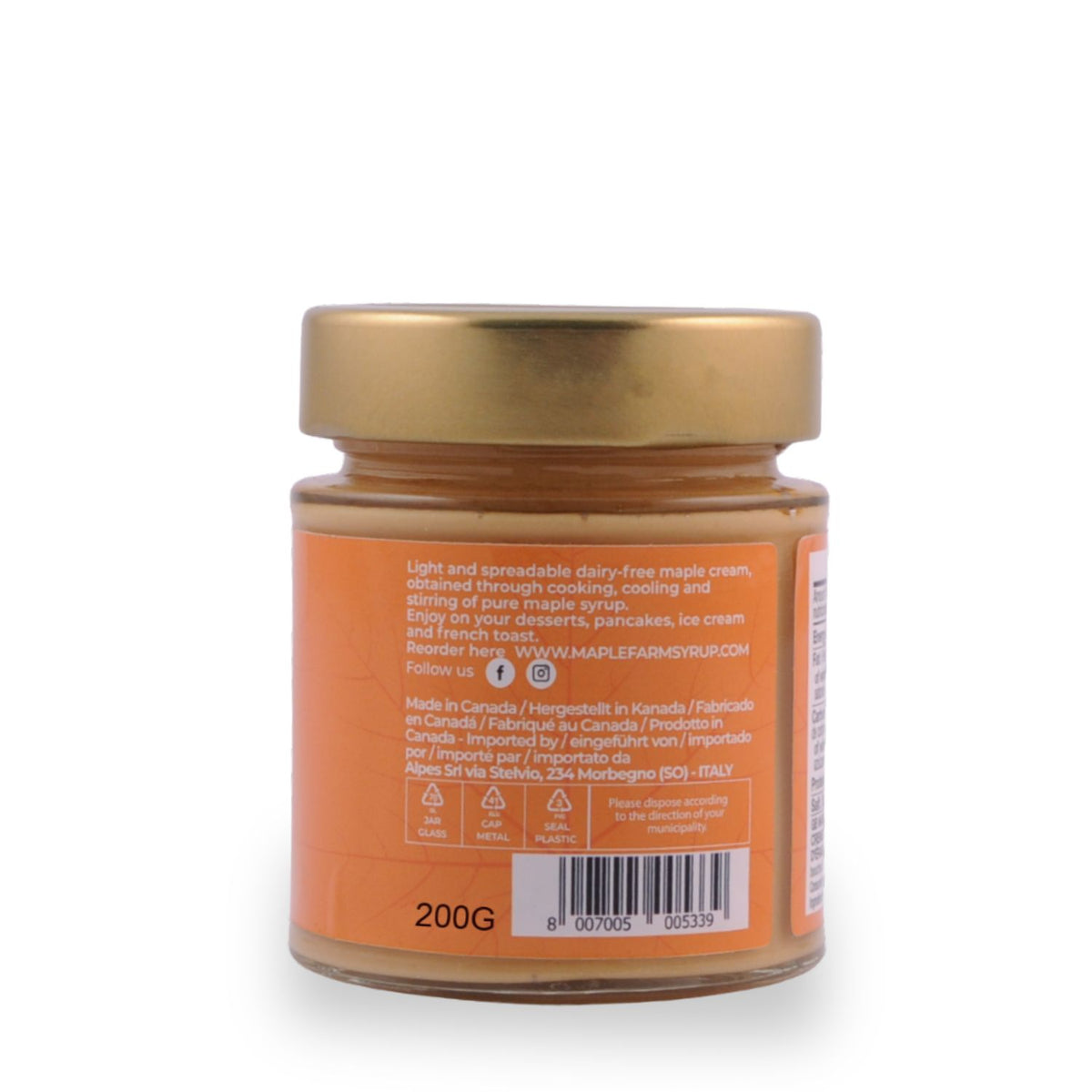 Maple cream - 200g