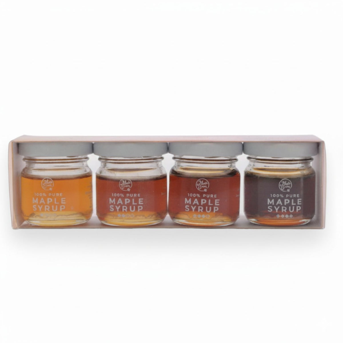 Pure maple syrup - Tasting box 4x30g