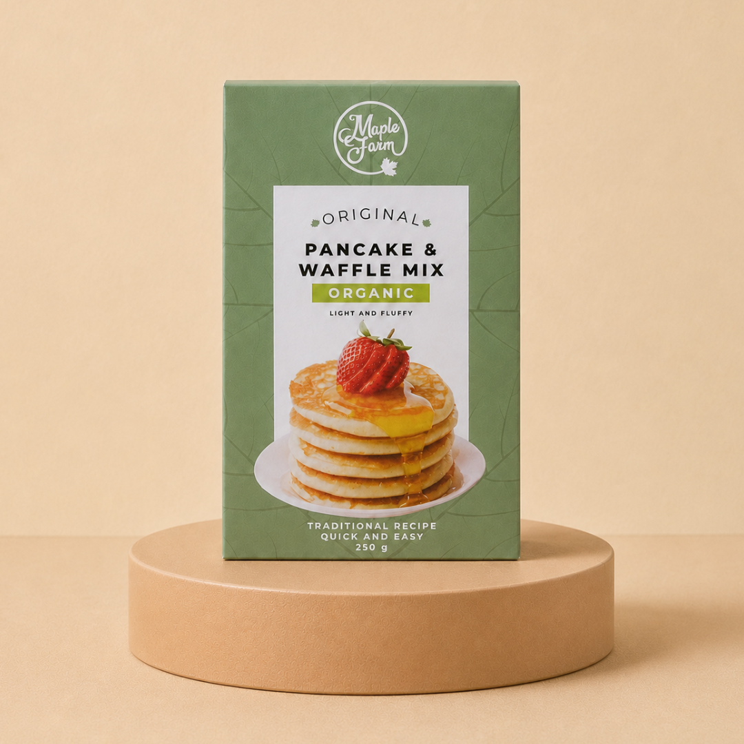 Organic Pancake & Waffle Mix - 250g box