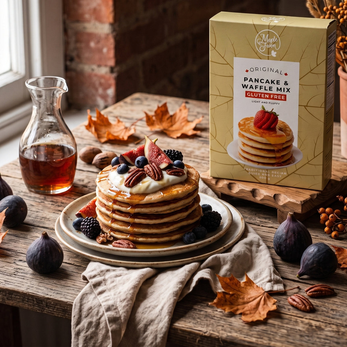Gluten-Free Pancake & Waffle Mix - 500g Carton