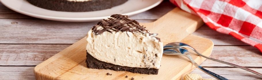 Cheesecake al burro di arachidi