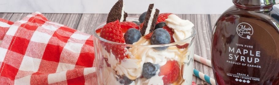 Eton Mess allo sciroppo d’acero