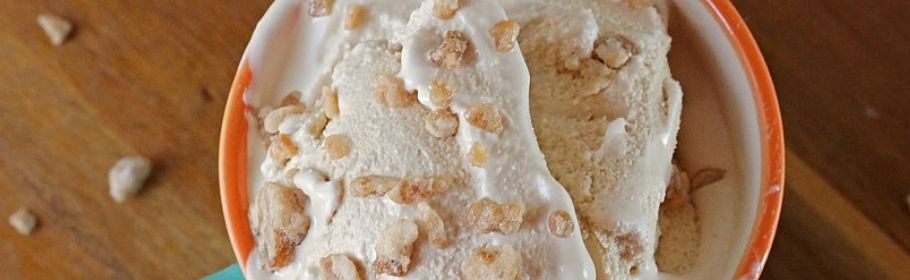 Gelato vegano al caffè e sciroppo d’acero