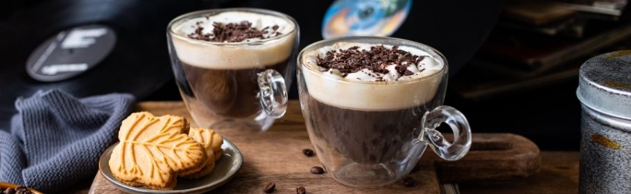 Irish coffee con sciroppo d’acero