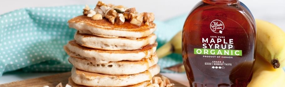 Vegan pancake alla banana