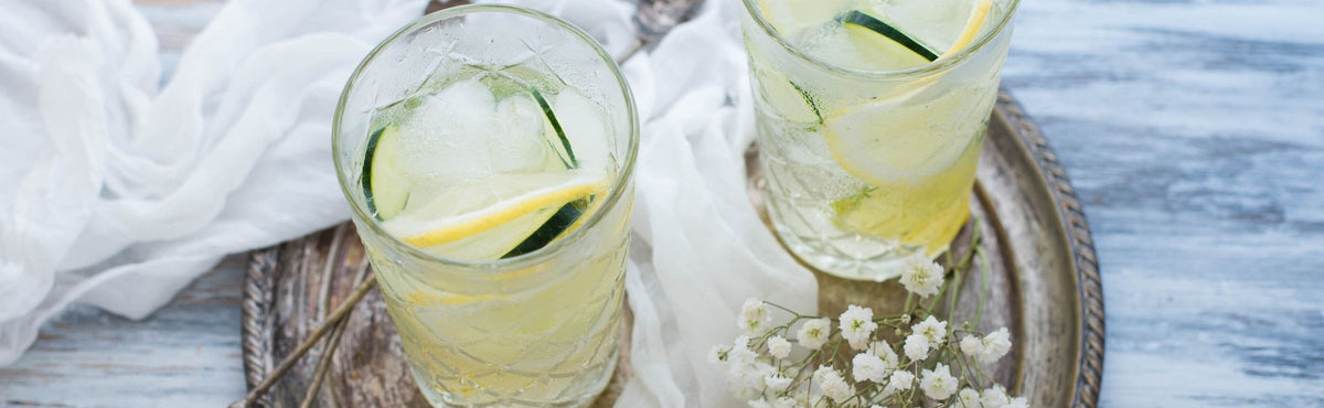 Vodka spritzer con sciroppo d’acero