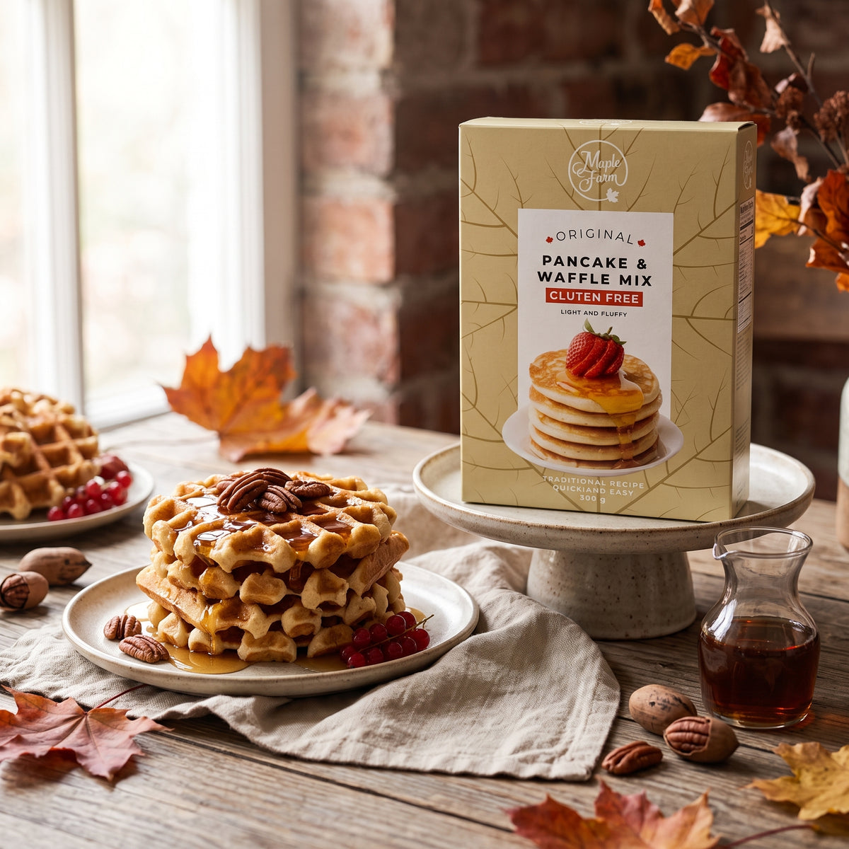 Gluten-Free Pancake & Waffle Mix - 500g Carton