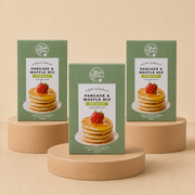 3 x Organic Pancake & Waffle Mix - 250g box