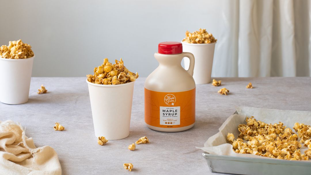 Maple Syrup Frosted Popcorn | MapleFarm